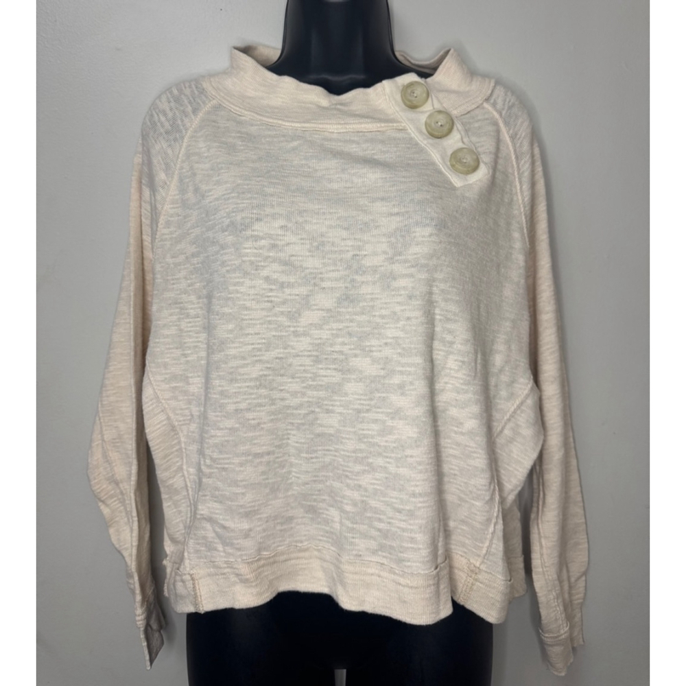 Women's We The Free Cream Pullover Size S